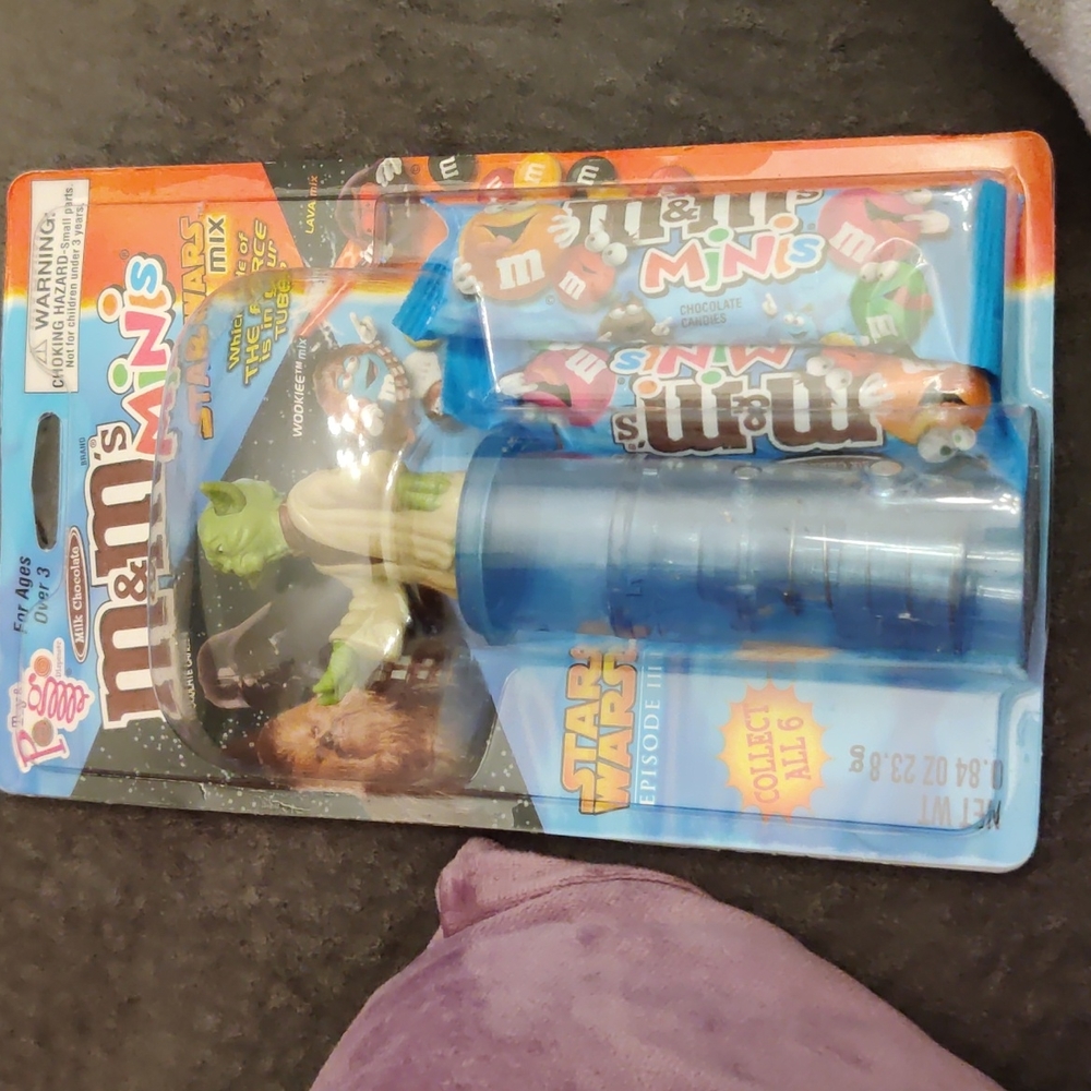 Star Wars  Yoda M & M Minis Dispenser 2005
